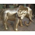 Handgemachte Metall-Handwerk Bronze Elefant Tier Skulptur